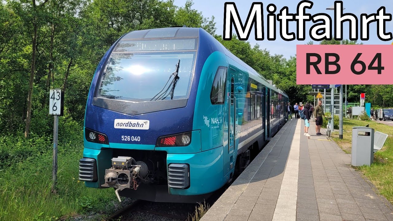 Mitfahrt | Stadler FLIRT Akku | Linie RB64 | Husum - Bad St. Peter Ording