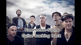 Rammstein-Sonne (guitar backing track with vocals)