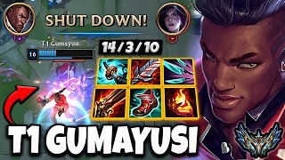 T1 Gumayusi Lucian vs Kaisa [ ADC ] Korea Challenger Patch 14.4 ✅