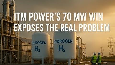 ITM Power’s Quiet Move That Matters More Than Gigawatt Announcements