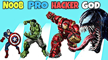 NOOB vs PRO vs HACKER vs GOD in Heroic Run: Change or Lose