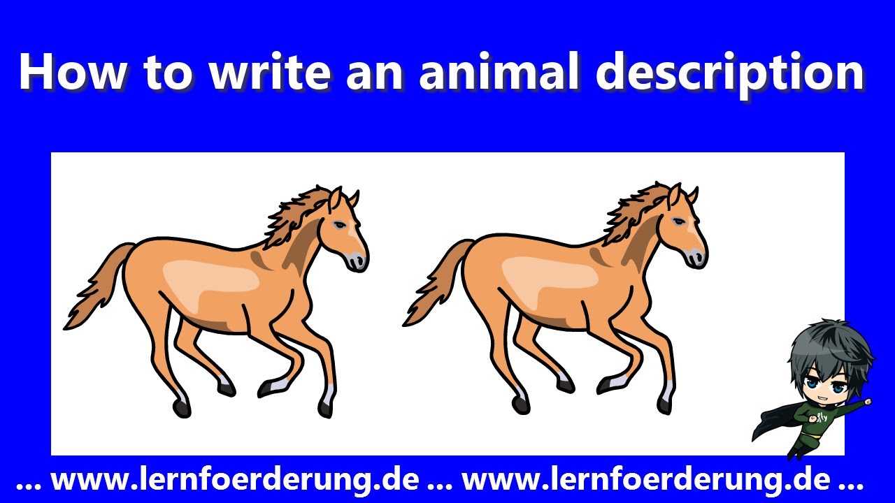 creative writing description of a horse