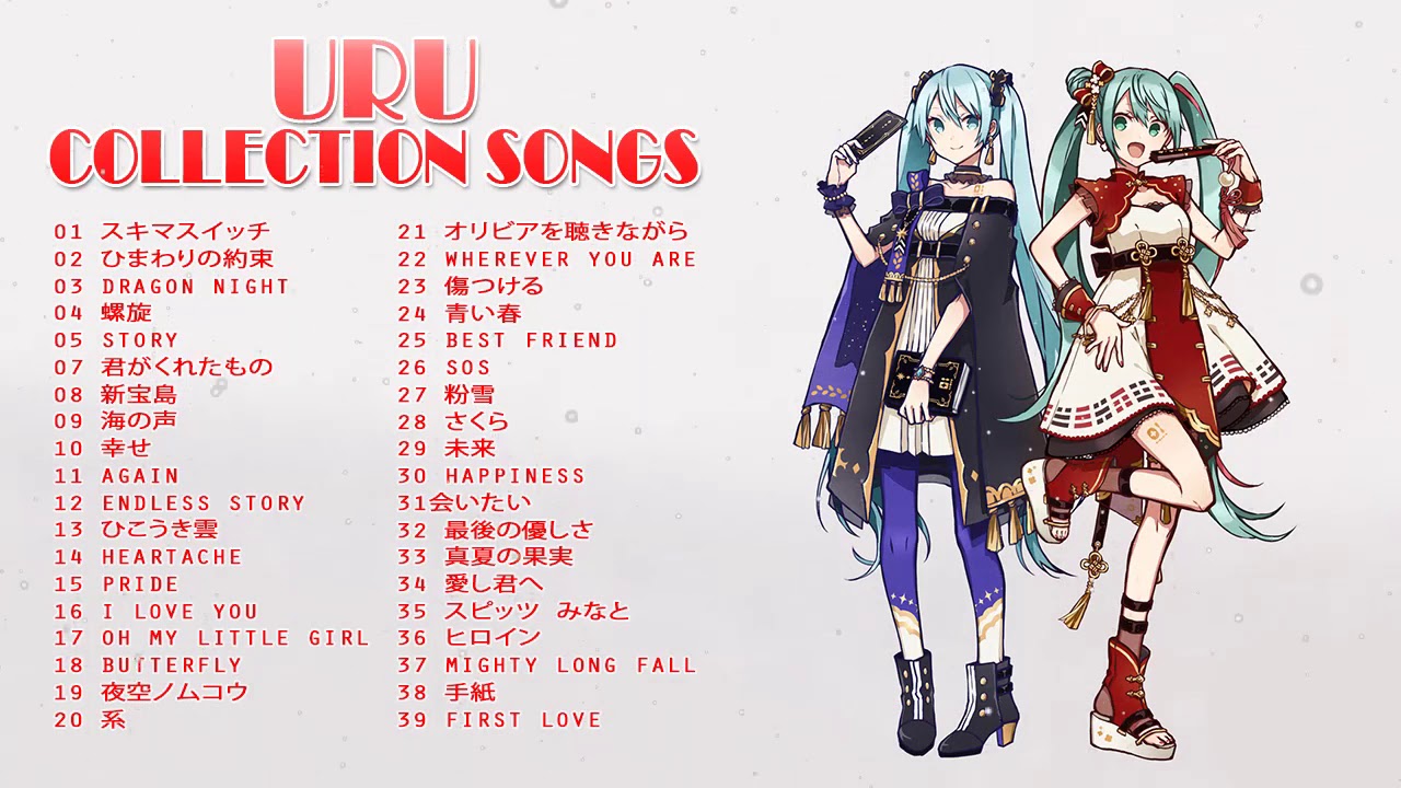 Uru メドレー Uru おすすめの名曲 Uru 人気曲 Uru スーパーフライ Uru の最高の歌 1 Hour Japan Music Youtube