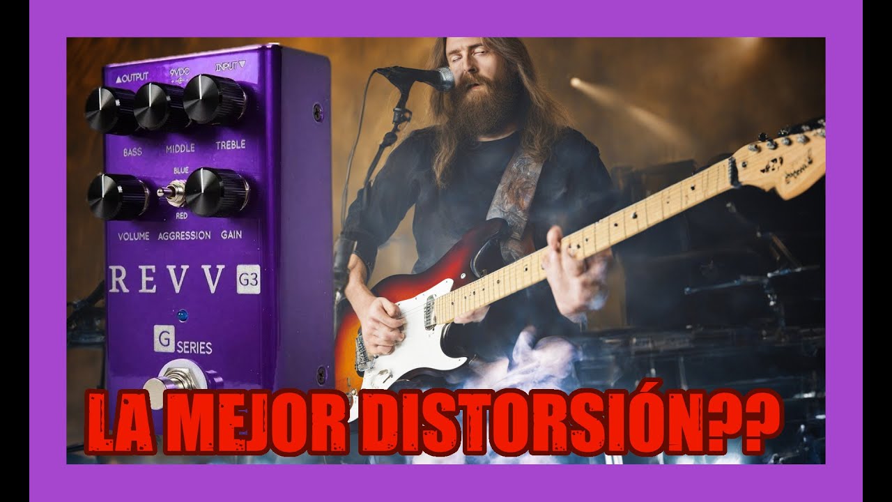 Una de las ditorsiones MÁS POTENTES: 🎸 Descubre el REVV G3 en