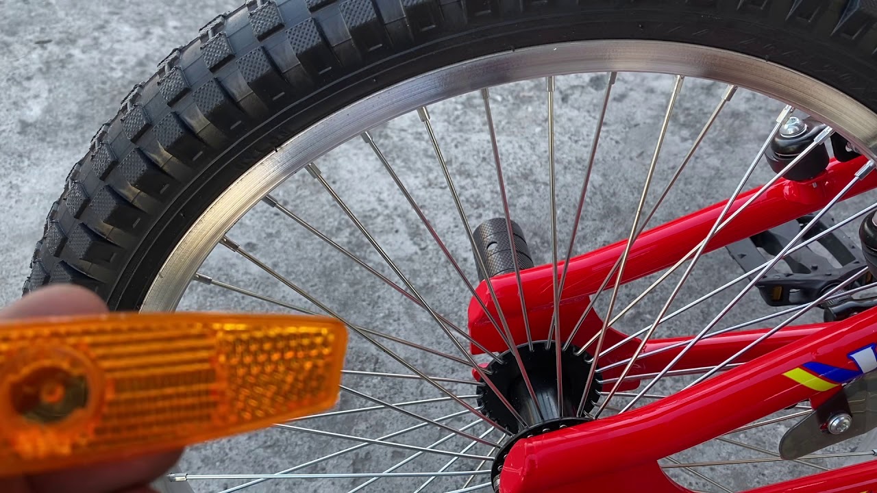 Bicycle reflector installation YouTube