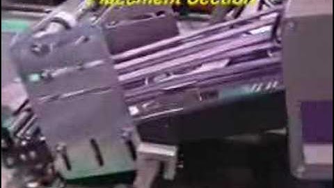 UniFold Automatic Folder-Gluer CD Inserting