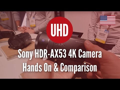 Sony FDR-AX53 4K