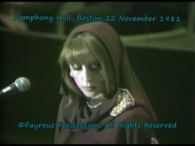 Fayrouz Habbaytak Bel Sayf Boston by Reema Rahbany class=