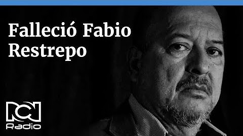 Adiós a Fabio Restrepo. ¡Luto en la televisión colombiana!