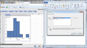 StatCrunch - Copy and Paste