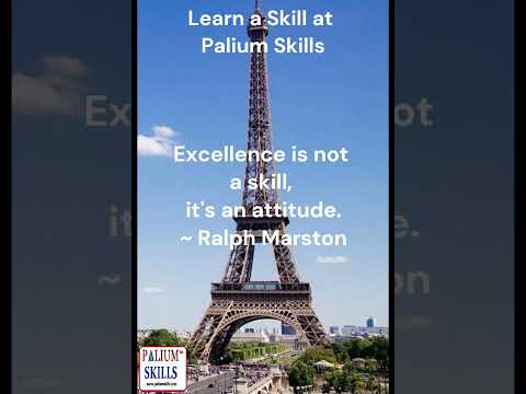 Excellence is not a Skill || Learn French at Palium Skills