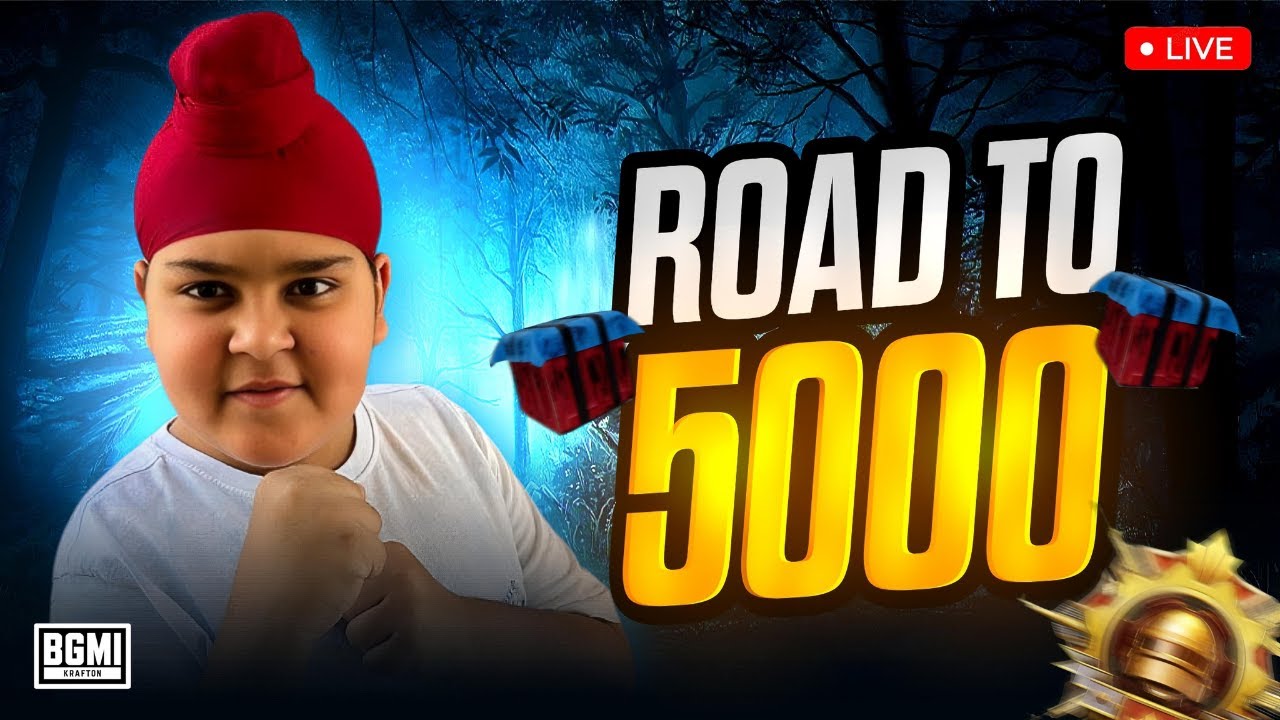 ROAD TO 5000 SUBS  #shortsfeed #shortlive #bgmi  #pubgmobile  #lolzgaming #jonathan #live
