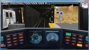 OpenBVE TTC H6 ride from Spadina to St.George Station(YUS)