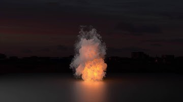 Houdini Pyro to Modo to VRay