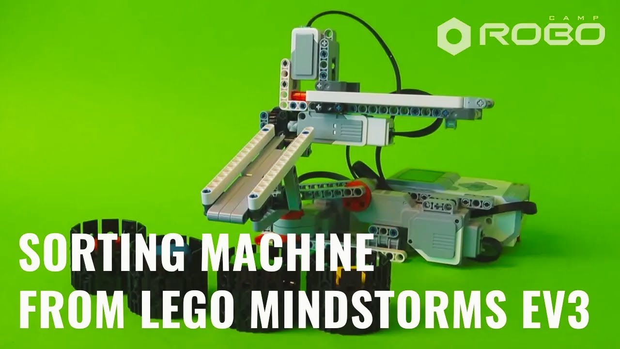 Sorting machine - LEGO Mindstorms EV3 - YouTube
