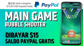 FREE PAYPAL $15 LEGIT ! MAIN GAME BUBBLE SHOOTER DIBAYAR SALDO PAYPAL GRATIS screenshot 4