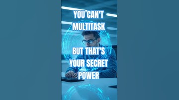 Your Brain CAN’T Multitask — And That’s Its Hidden Superpower 🧠🔥. #viral #mybrain #brainreaction #ai
