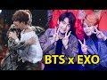 BTS x EXO Friendship &amp; Interactions Moments | KNET