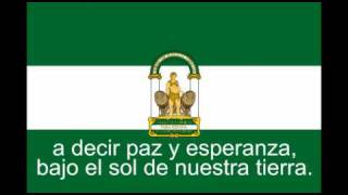 Video thumbnail of "Himno de Andalucía + Letra"