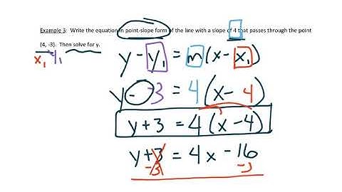 College Algebra 2.3 Video Part 1