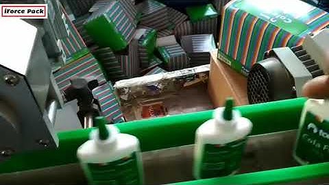 Automatic glue oval flat bottle double side labeling machine testing video