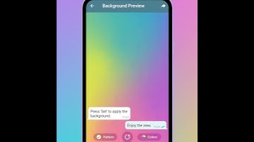 Custom Animated Backgrounds |Telegram Tips