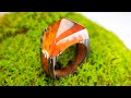 How to make a Three-Colored Ring of wood and epoxy (2020)