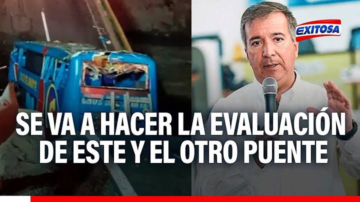 🔴🔵Bus interprovincial cae a río Chancay: Ministro de Transportes llega a Chancay tras accidente