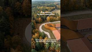 Unique Flugt Museum by Bjarke Ingels Group in Denmark #architecture #travel