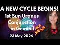 Zodiac Horoscope: Uranus-Sun Conjunction in Gemini ✨