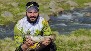 Рыбалка на форель и сазана в армянских горах / Ձկնորսություն սազան, իշխան, կարմրախայտ / Dzknorsutyun