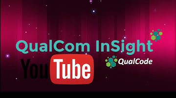 QualCom inSights QualCode  Introduction