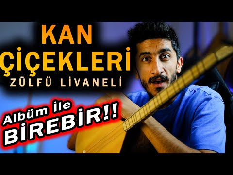 KAN ÇİÇEKLERİ SOLFEJ SAZ NOTALARI | ZÜLFÜ LİVANELİ Kan Çiçekleri Kısa Sap Bağlama Dersi