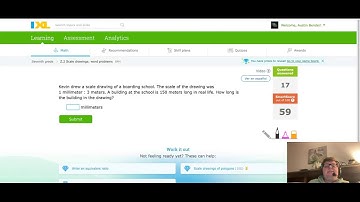 Geometry: IXL Assignment: Z.2 Scale drawings: word problems