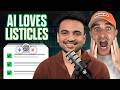 Do Listicles Influence AI Search Visibility? (James Dooley Interviews Sanjay Singh from Radarkit AI)