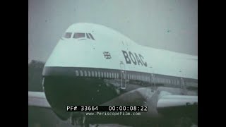 BOAC BRITISH OVERSEAS AIRWAYS CORP. PROMOTIONAL FILM  EUROPE'S FINEST RENFIELD IMPORTERS  33664