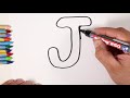 Learn Alphabet A-Z / coloring and drawing, Toddlers / T&M Playground 👶