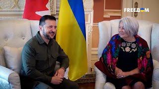 🔴 Президент Украины встретился в Оттаве с генерал-губернатором Канады. Подробности