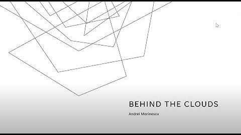 Code Sinaia - Behind the clouds by Andrei Marinescu