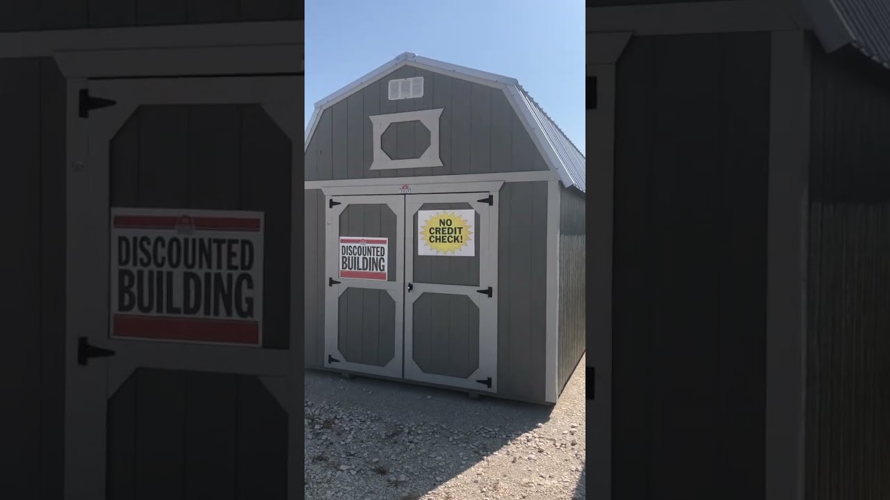 10 Off This 2023 Build 10x20 Best Value Wood Lofted Barn Derksen Shed Discount Pricedtosell