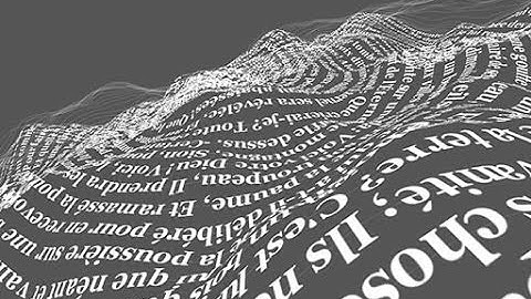 Эффекты появления текста волной во Flash