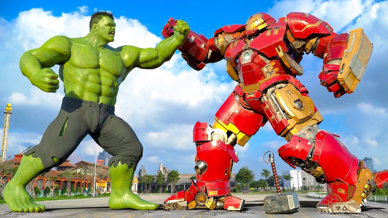 Transformers One (2024 Movie) Iron Man vs Hulk Fight Scene
