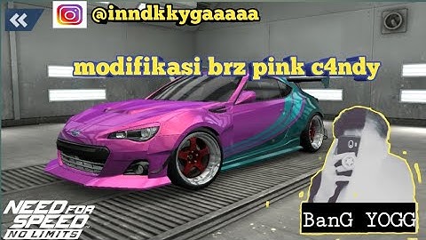 M0DIFIKASI SUBARU BRZ PINK C4NDY ALA GARASI DRIFT | NEED FOR SPEED INDONESIA