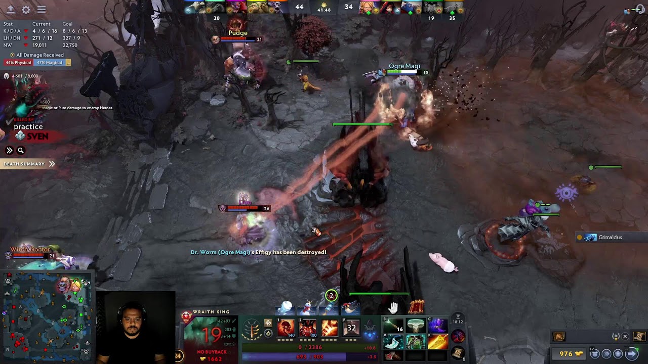 Ranked Offlane Grind LIVE | Wraith King / Riki / Visage | Patch 7.40c