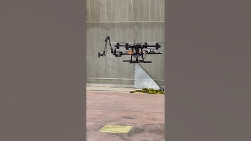 Fully actuated tilting drone with robotic manipulator