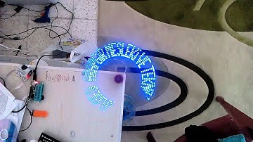 Propeller LED Message Display Project 16f628a 6