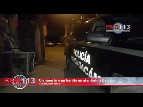 VIDEO Un muerto y un herido en atentado a balazos en la colonia La Libertad