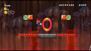 NSMBW - Volcano Hills