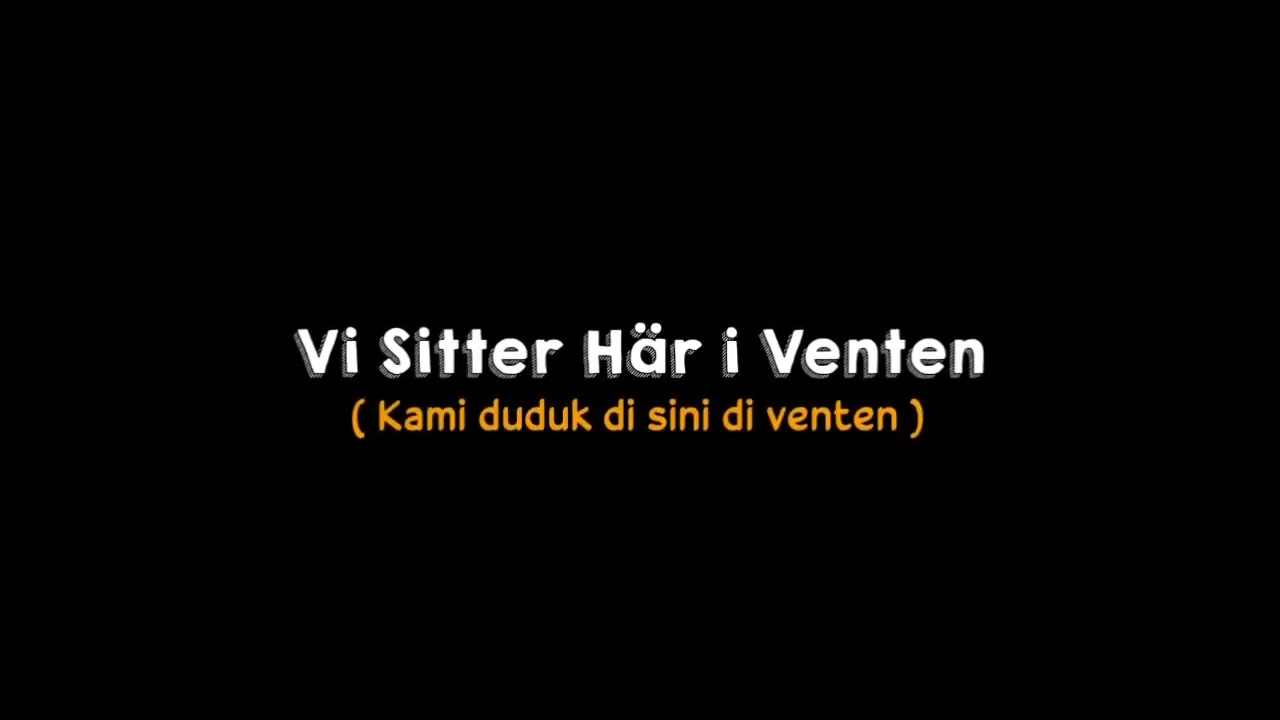 Vi sitter