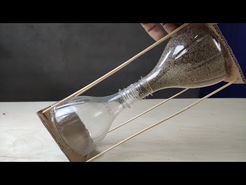 ⏳.    Изготовление песочных часов  Hourglass making (Qum soat yasash) 💯🤔😱